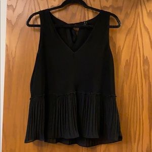 Zara pleated tank